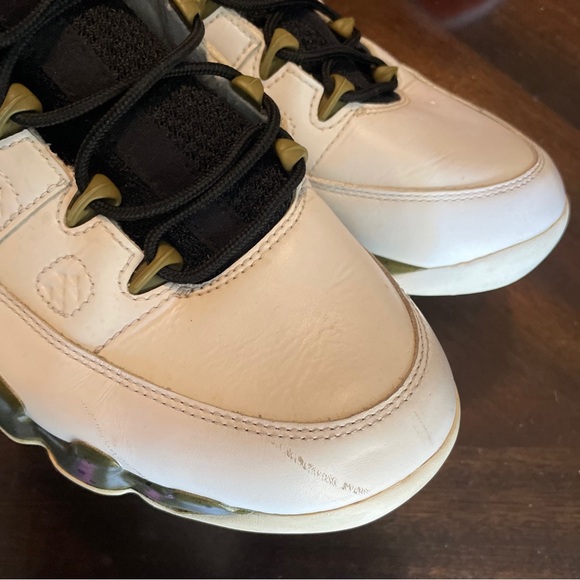 Nike Air Jordan 9 Retro Statue 2015 302370-109 IX White/Black/Green Size 11 - Picture 9 of 9